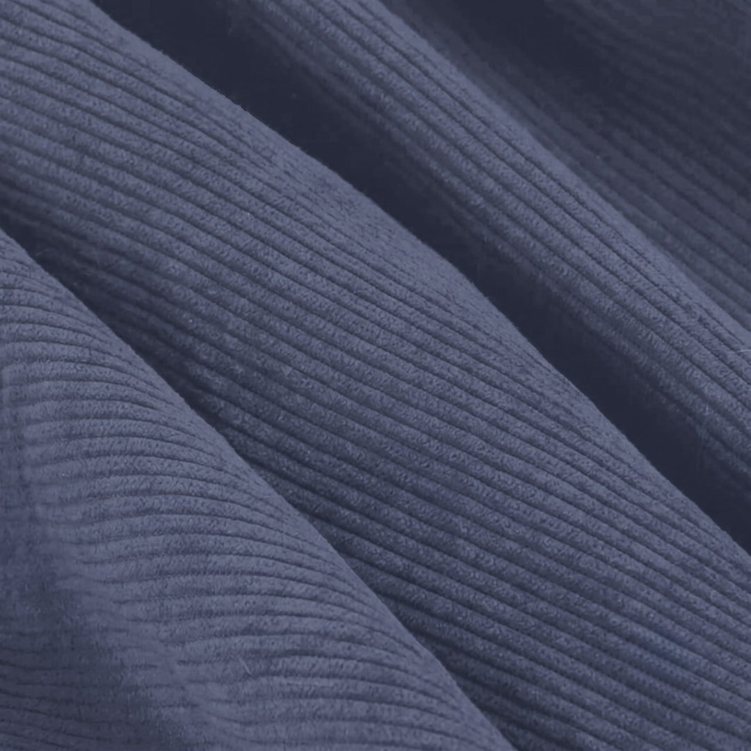 Pouf déhoussable Velours Côtelé - 100 cm