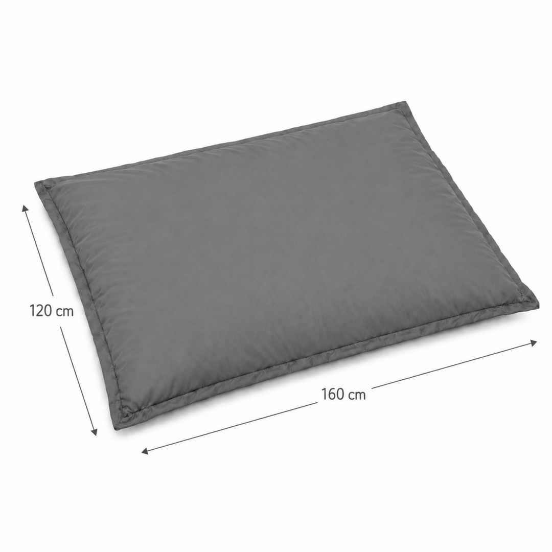 Pouf Extérieur Imperméable Déhoussable Anti-UV - 120x160 Cm