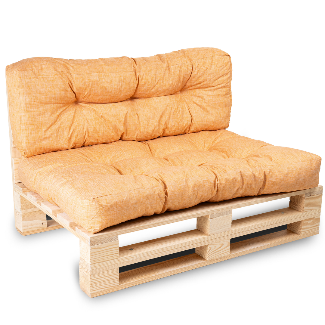 Lot Assise/Dossier Coussin Palette