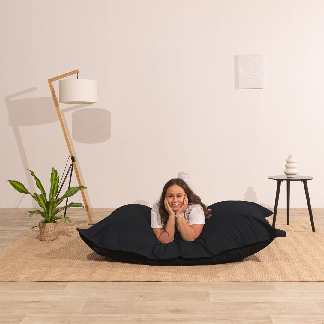 Pouf Extérieur Imperméable Déhoussable Anti-UV - 140x180 Cm