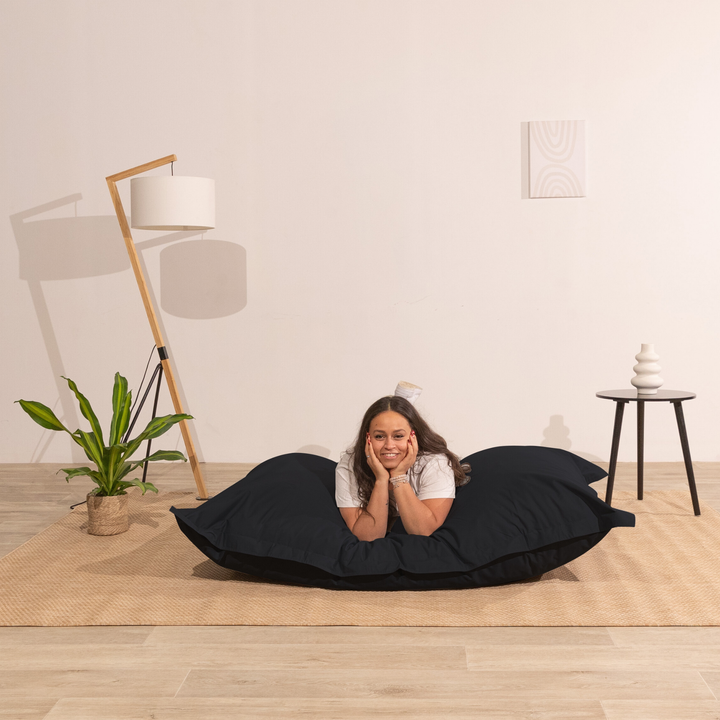 Pouf Extérieur Imperméable Déhoussable Anti-UV - 140x180 Cm