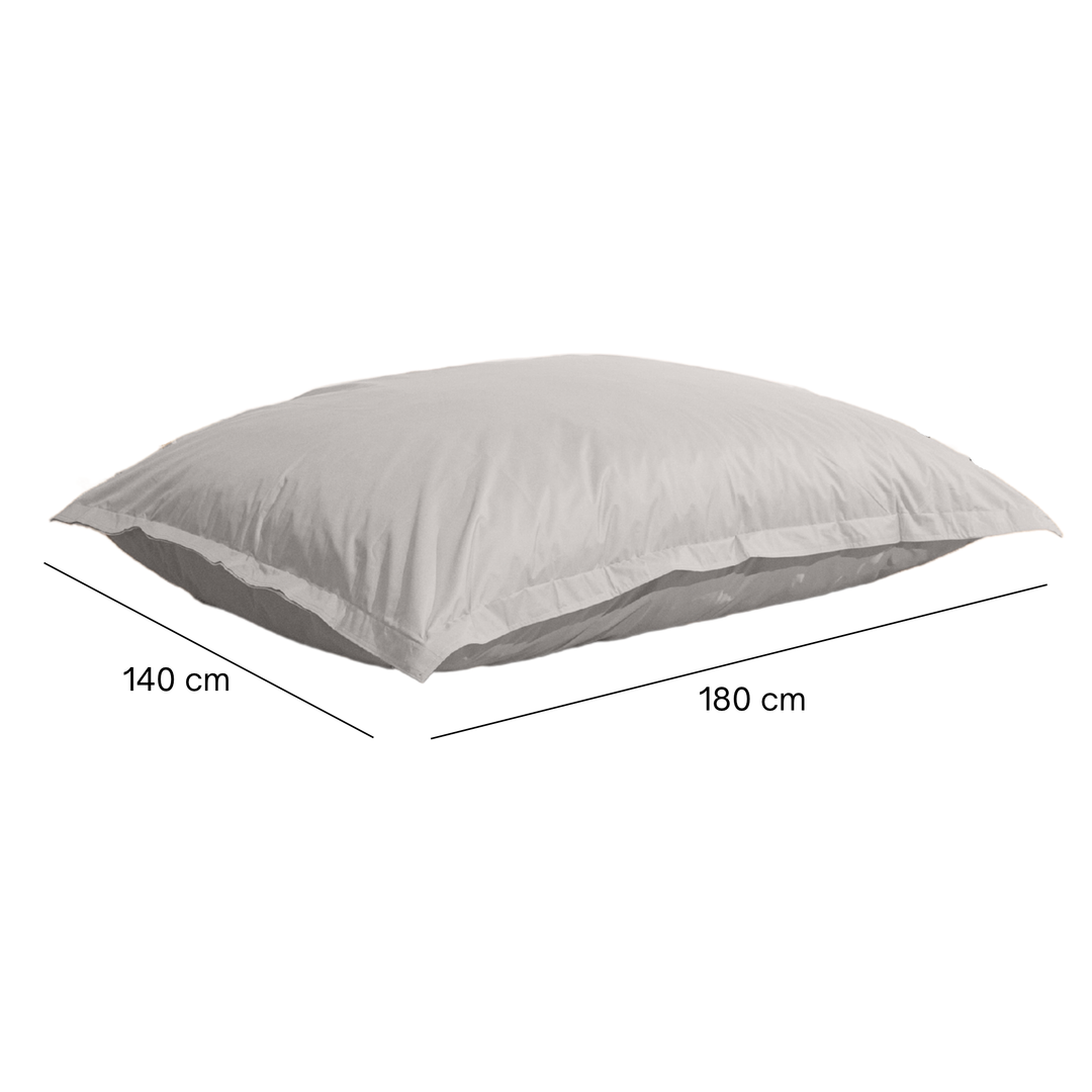 Pouf Extérieur Imperméable Déhoussable Anti-UV - 140x180 Cm