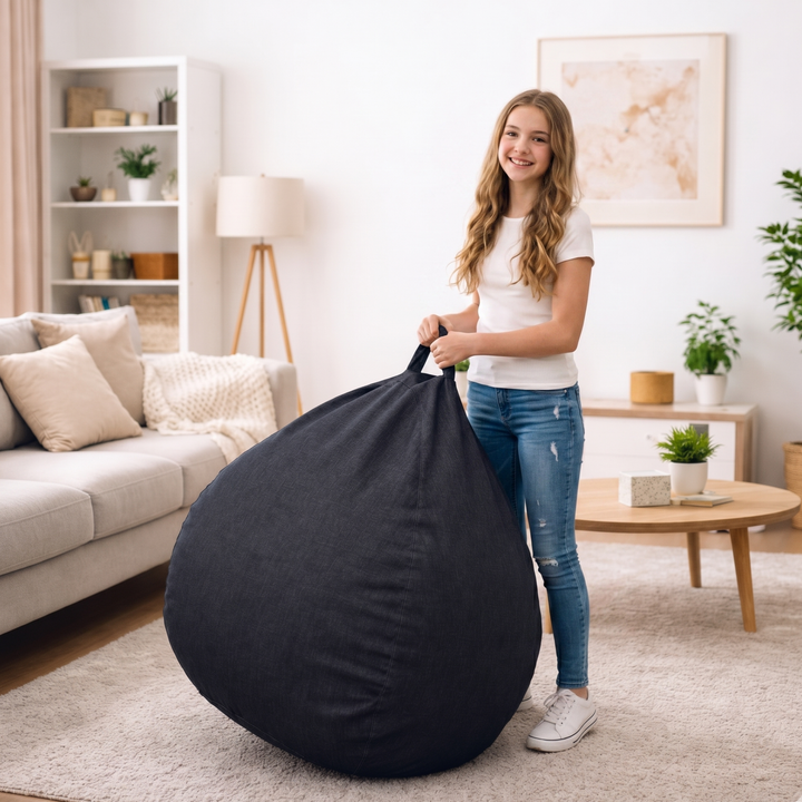Pouf Poire Déhoussable - 105x85 Cm