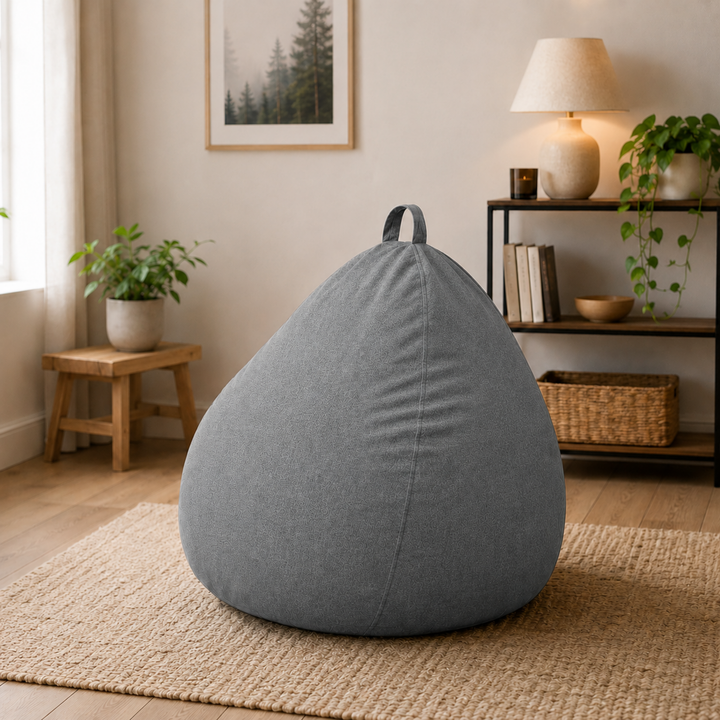 Pouf Poire Déhoussable - 105x85 Cm