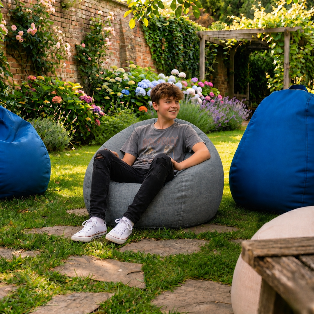 Pouf Poire Déhoussable - 105x85 Cm