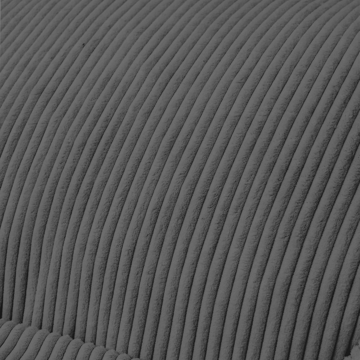 Pouf Fauteuil Velours Côtelé - 100x110 Cm