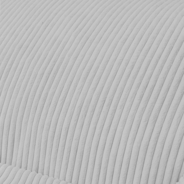 Pouf Fauteuil Velours Côtelé - 100x110 Cm