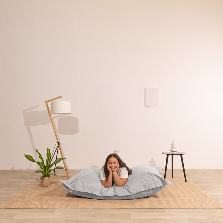 Pouf Extérieur Imperméable Déhoussable Anti-UV - 140x180 Cm