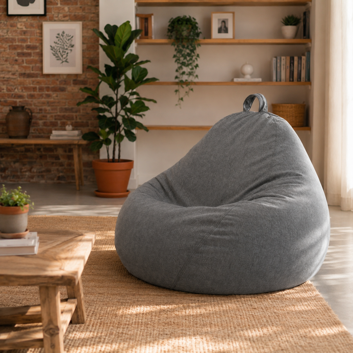 Pouf Poire Déhoussable - 105x85 Cm