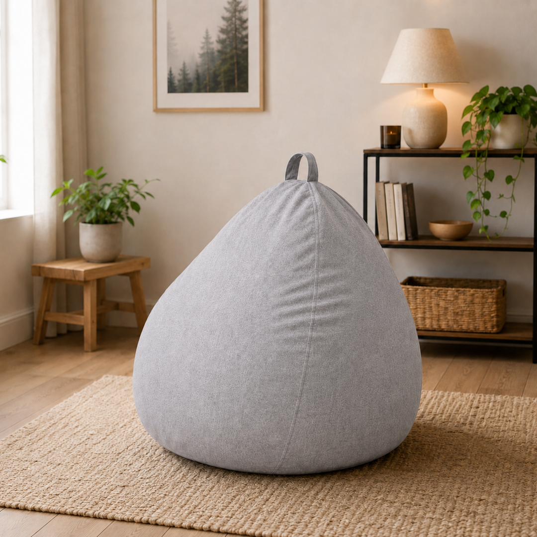 Pouf Poire Déhoussable - 105x85 Cm