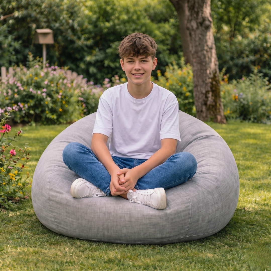 Pouf Poire Déhoussable - 105x85 Cm