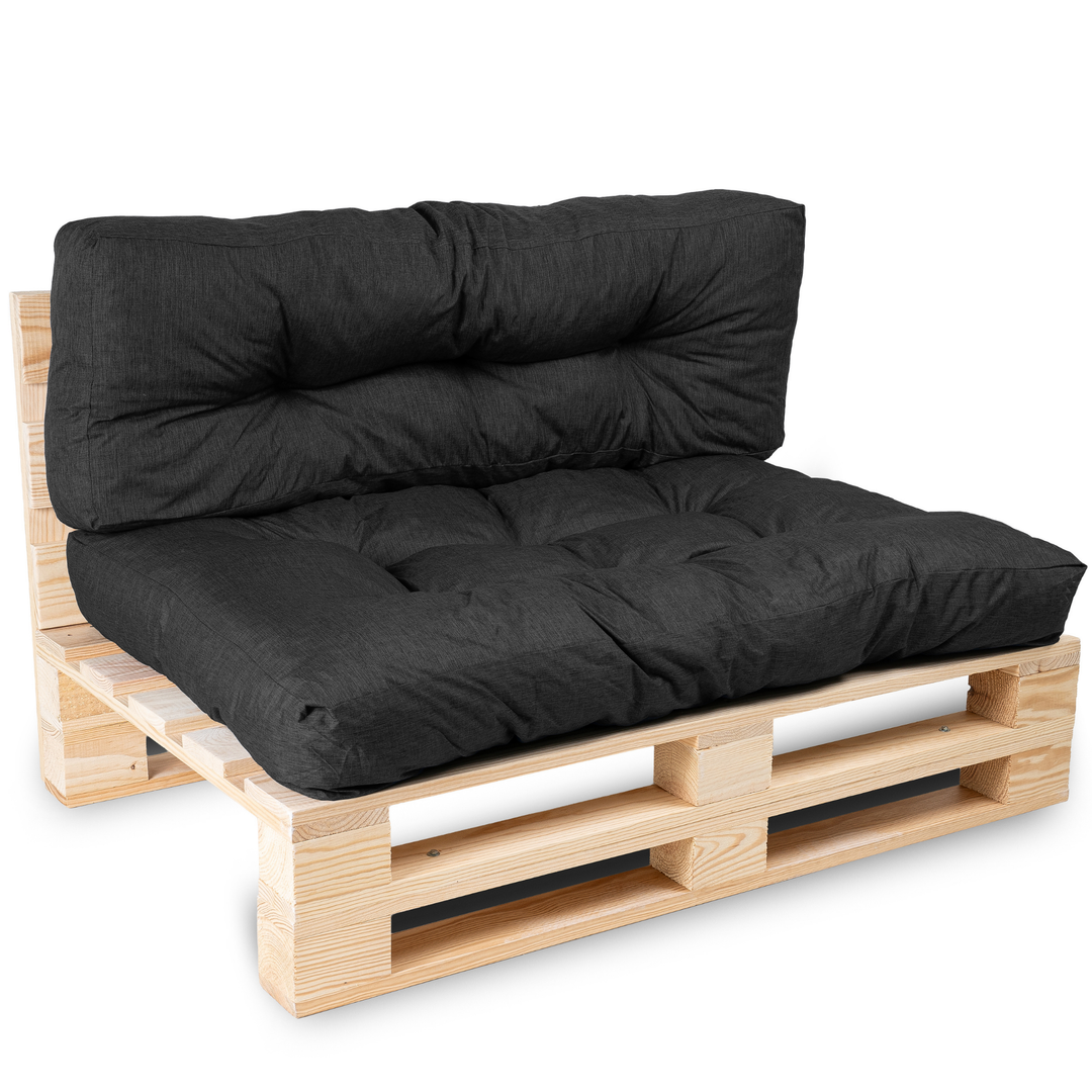 Lot Assise/Dossier Coussin Palette