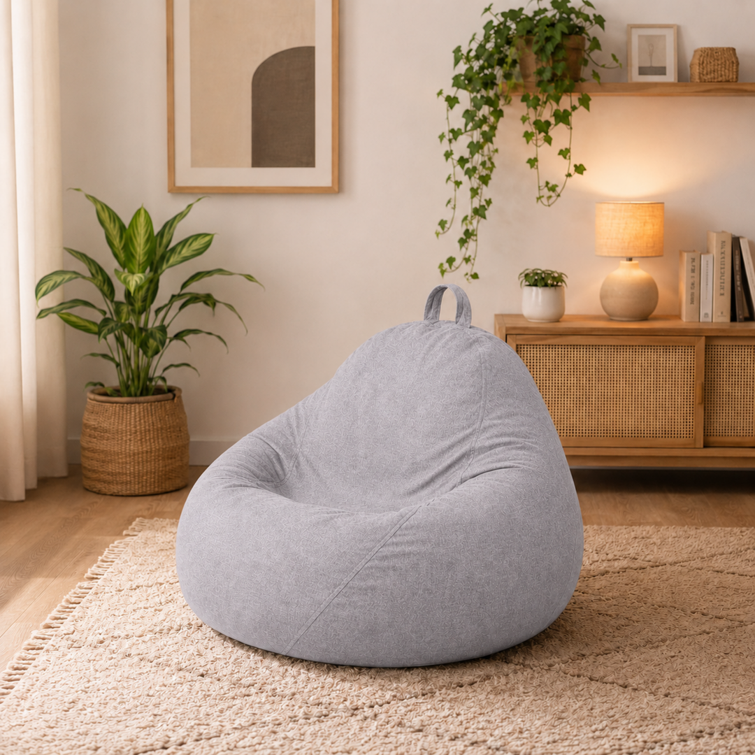 Pouf Poire Déhoussable - 105x85 Cm