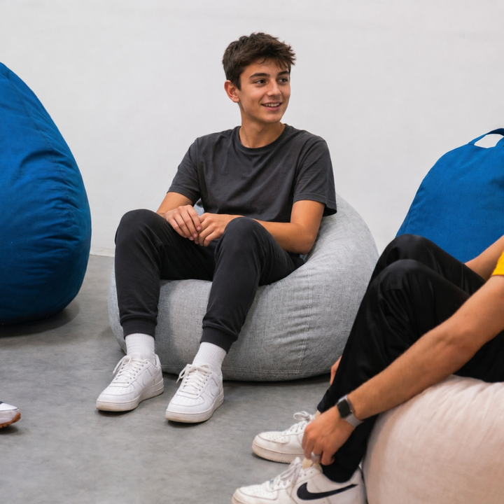 Pouf Poire Déhoussable - 105x85 Cm
