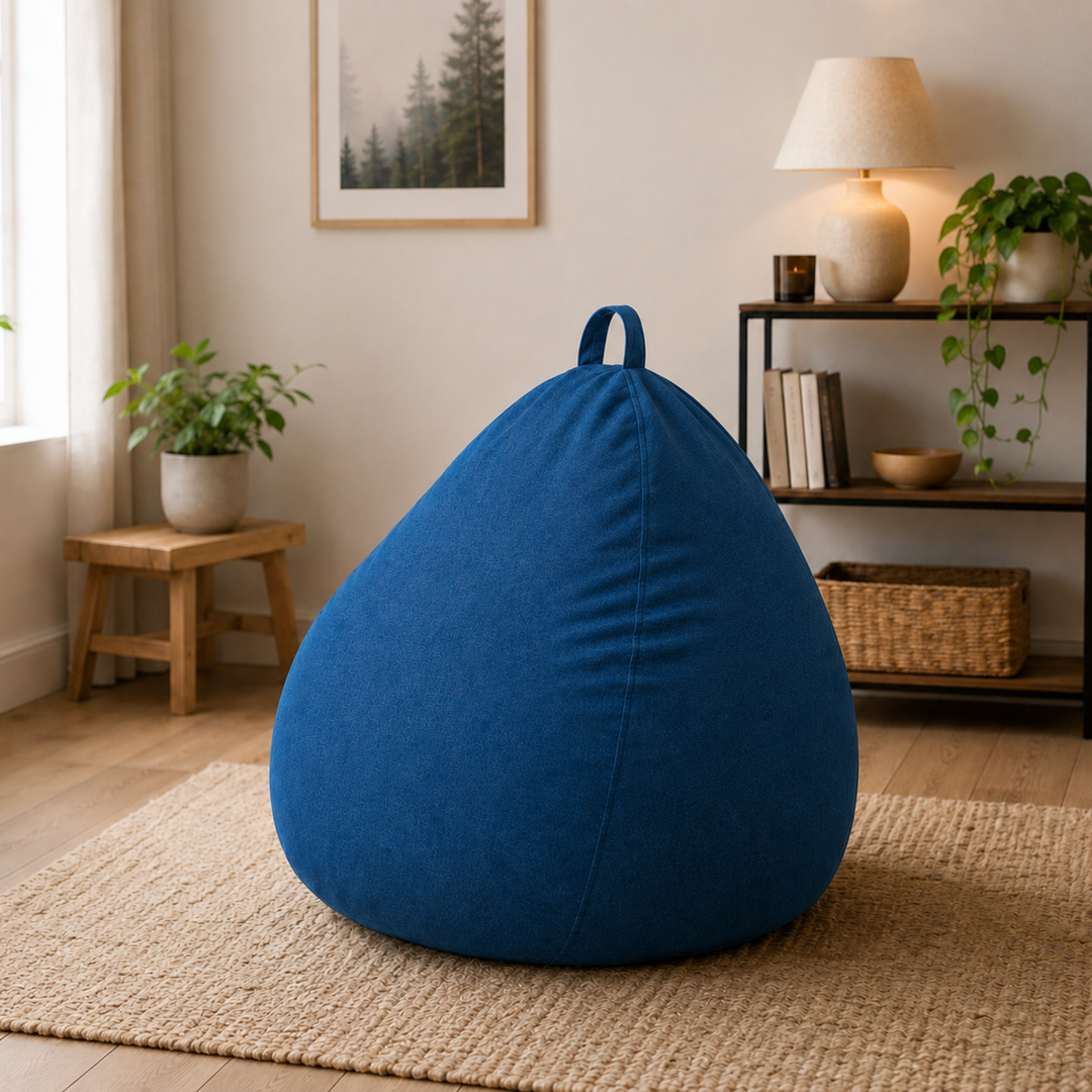 Pouf Poire Déhoussable - 105x85 Cm