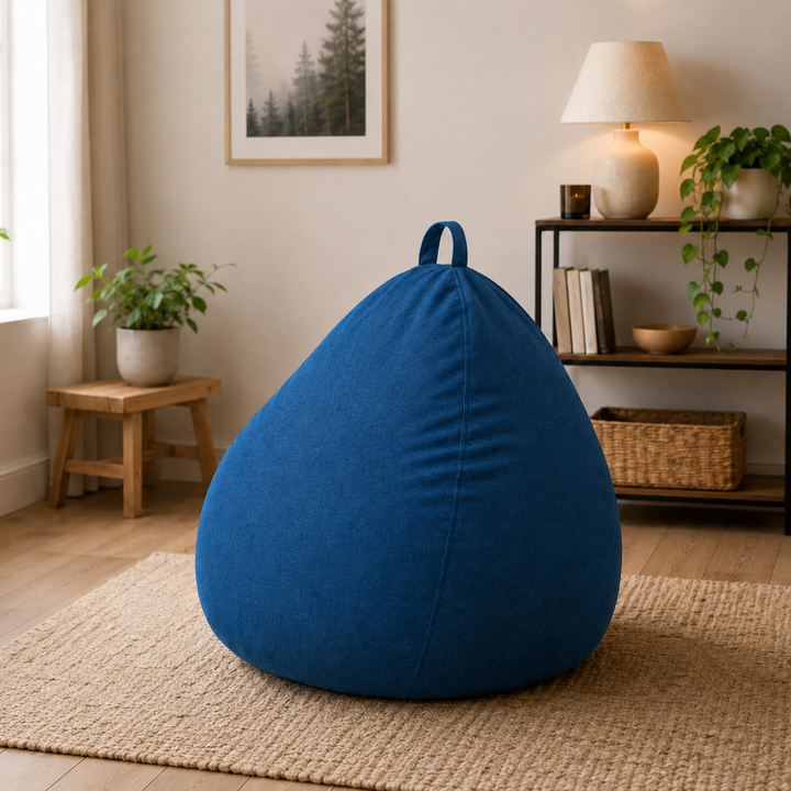 Pouf Poire Déhoussable - 105x85 Cm