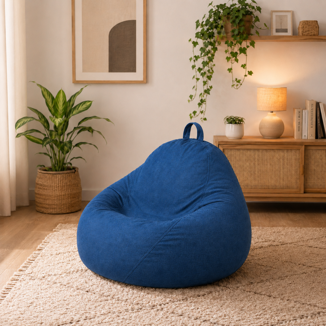 Pouf Poire Déhoussable - 105x85 Cm