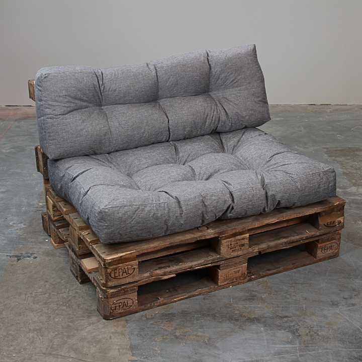 Assise Seule Coussin Palette - 120x80x15 Cm