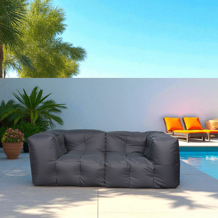 Canapé Modulable Extérieur - 90 X 180 Cm