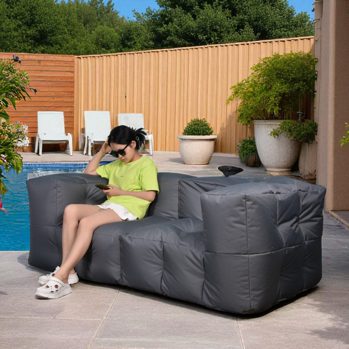 Canapé Modulable Extérieur - 90 X 180 Cm