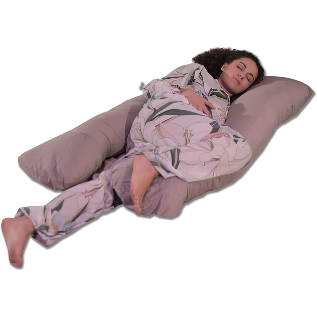 Coussin De Grossesse Coton - 140x80 Cm