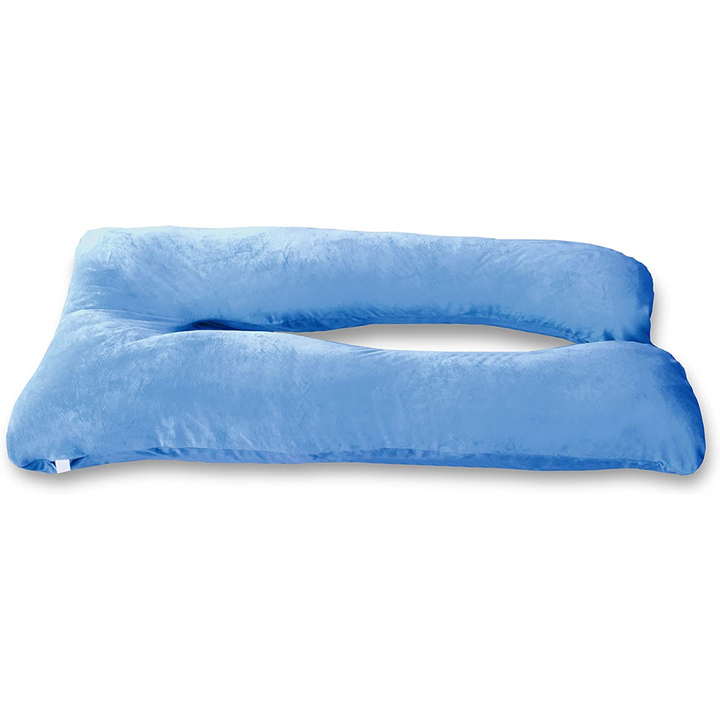 Coussin De Grossesse Velours - 140x80 Cm