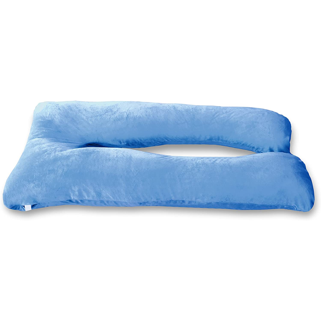 Coussin De Grossesse Velours - 150x80 Cm