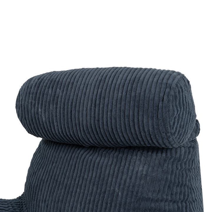 Coussin De Lecture Déhoussable Velours Côtelé