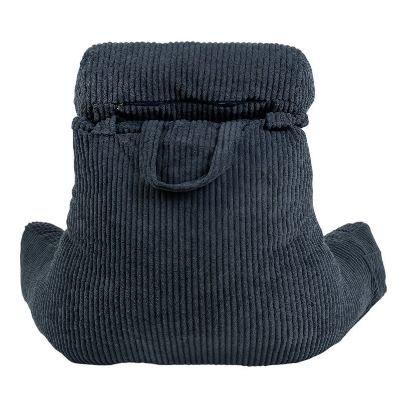 Coussin De Lecture Déhoussable Velours Côtelé