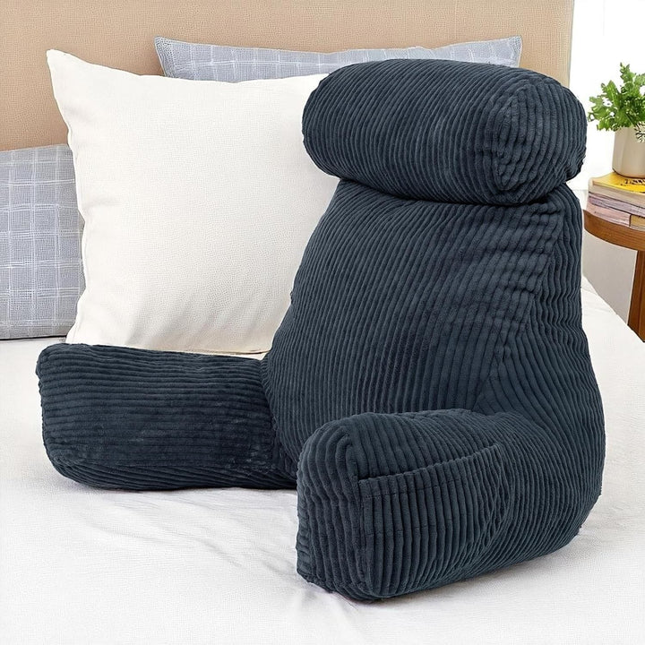 Coussin De Lecture Déhoussable Velours Côtelé