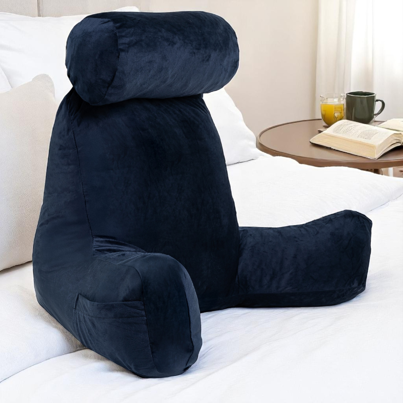 Coussin De Lecture Déhoussable Velours