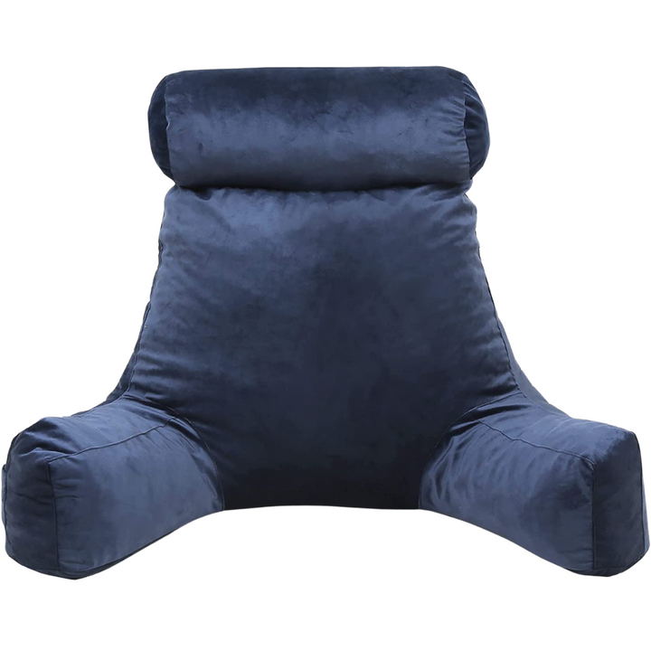 Coussin De Lecture Velours - 65x80 Cm