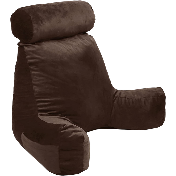 Coussin De Lecture Velours - 65x80 Cm