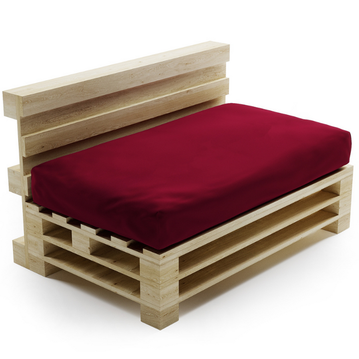 Coussin Palette Déhoussable Imperméable - Assise 120x80 Cm