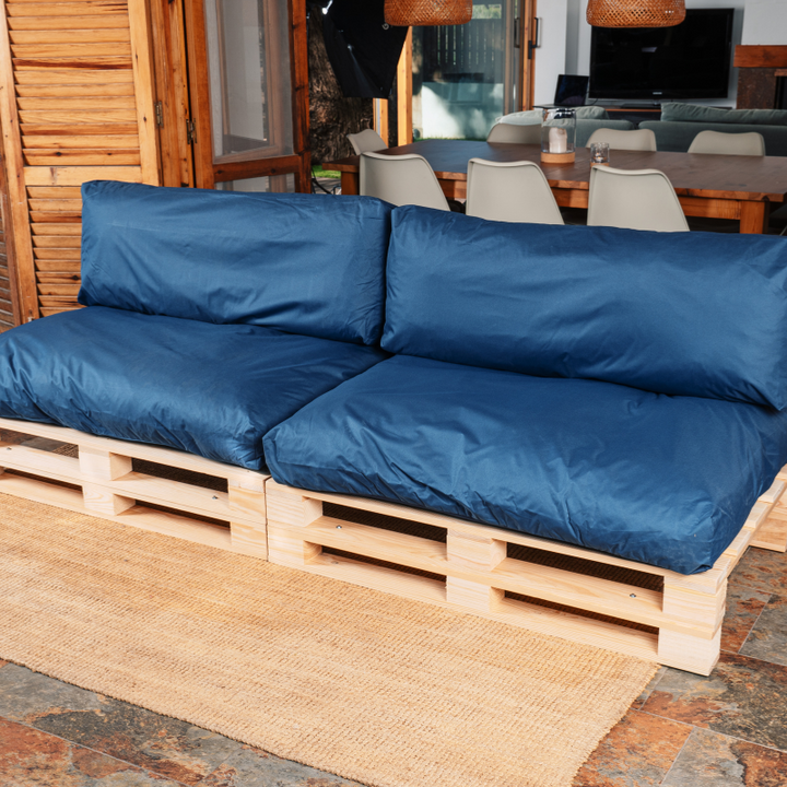 Coussins Palette Déhoussable Imperméable - LOT X2