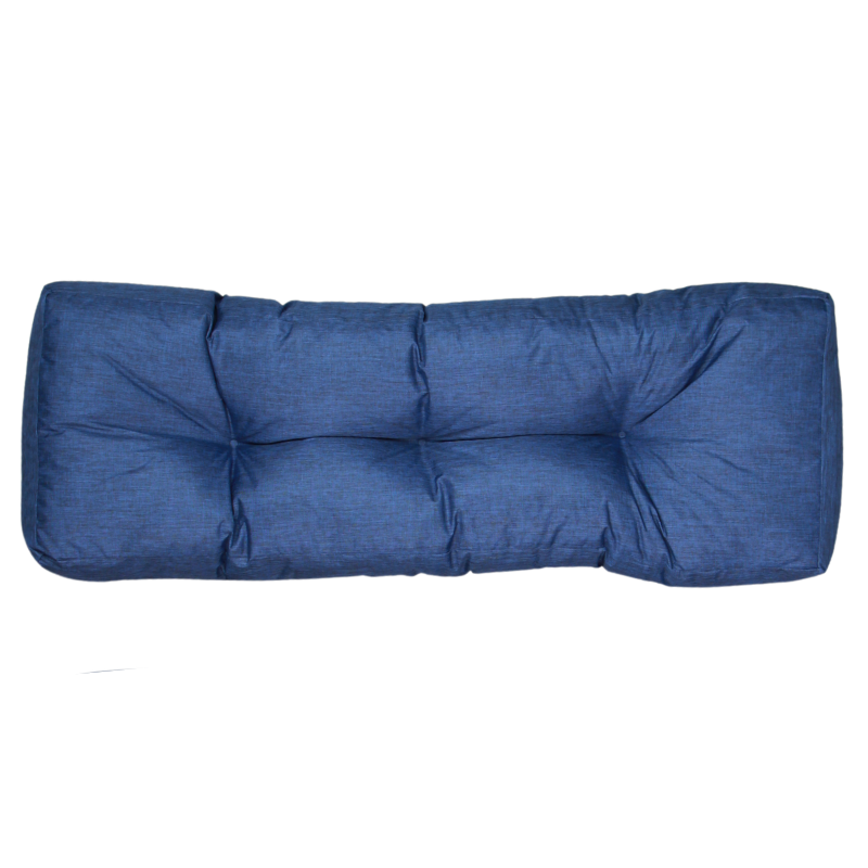 Dossier Seul Coussin Palette - 120x40x15 Cm
