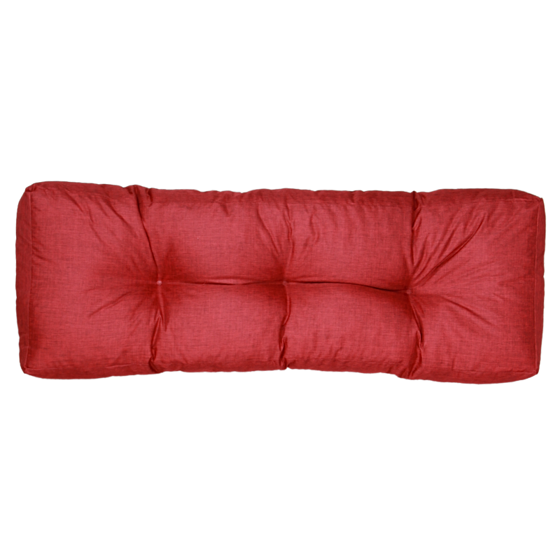 Dossier Seul Coussin Palette - 120x40x15 Cm