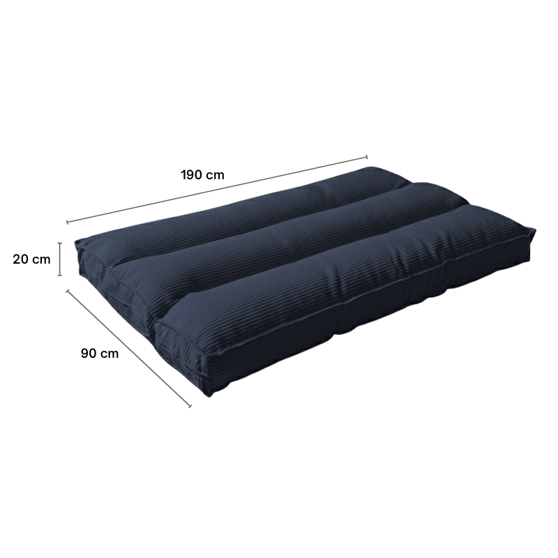 Futon Déhoussable - 90 X 190 Cm