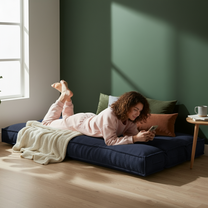 Futon Déhoussable - 90 X 190 Cm