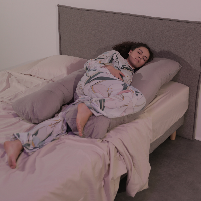 Housse Coussin De Grossesse Coton - 150x80 Cm