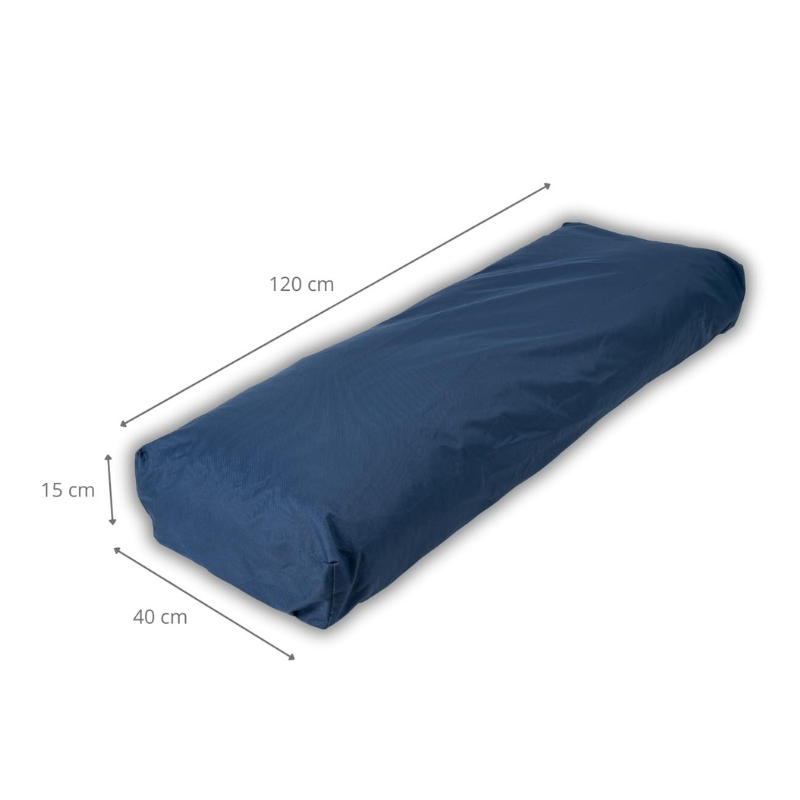 Housse Coussin Palette Déhoussable - Dossier 120 X 40 Cm