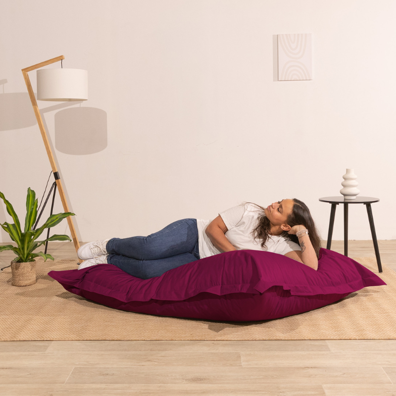 Housse Pouf Extérieur Imperméable Anti-UV - 140x180 Cm