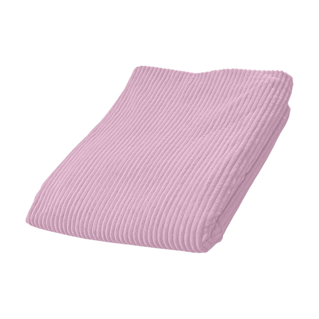 Housse Pouf Velours Côtelé - 140x180 Cm