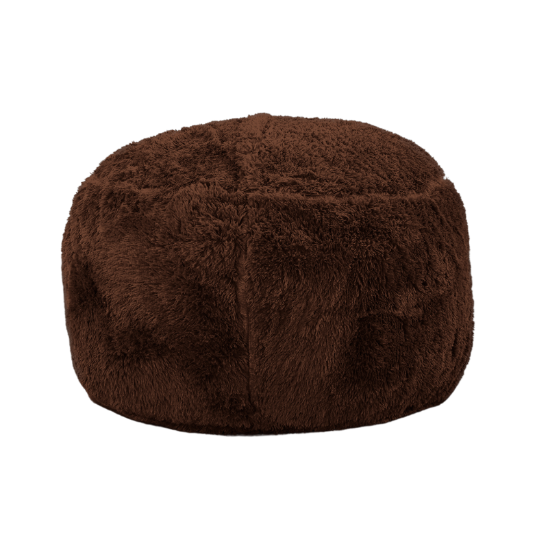 Housse Seule Pouf Géant Fourrure - 120 Cm - Banabag
