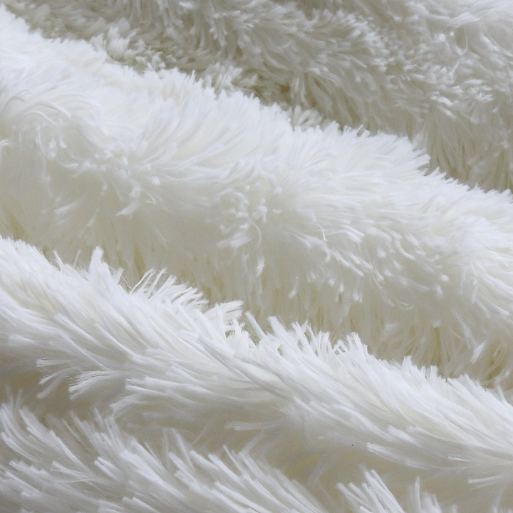 Housse Seule Pouf Géant Fourrure - 120 Cm - Banabag