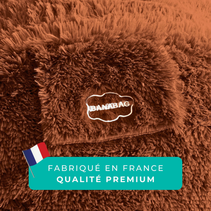 Housse Seule Pouf Géant Fourrure - 160 Cm - Banabag