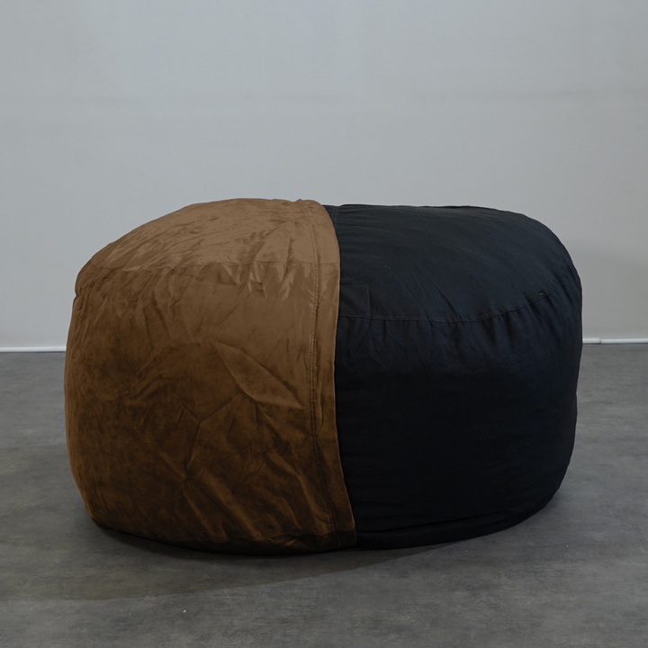 Housse Seule Pouf Géant Microsuède - 120 Cm - Banabag