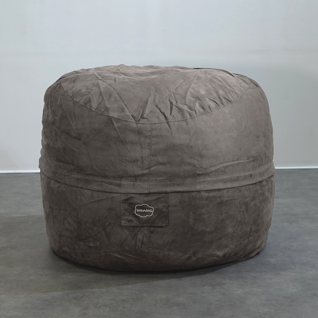 Housse Seule Pouf Géant Microsuède - 140 Cm - Banabag