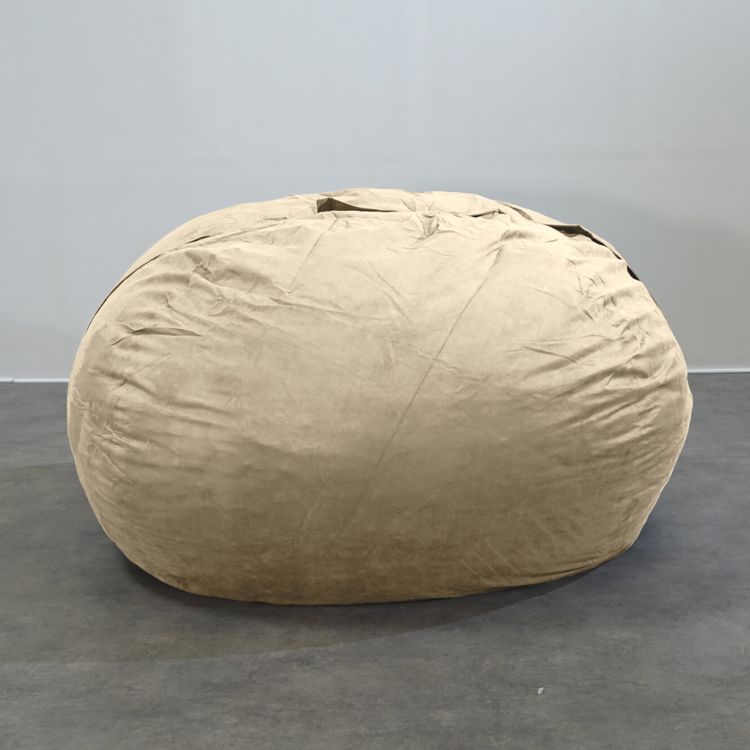 Housse Seule Pouf Géant Microsuède - 160 Cm - Banabag
