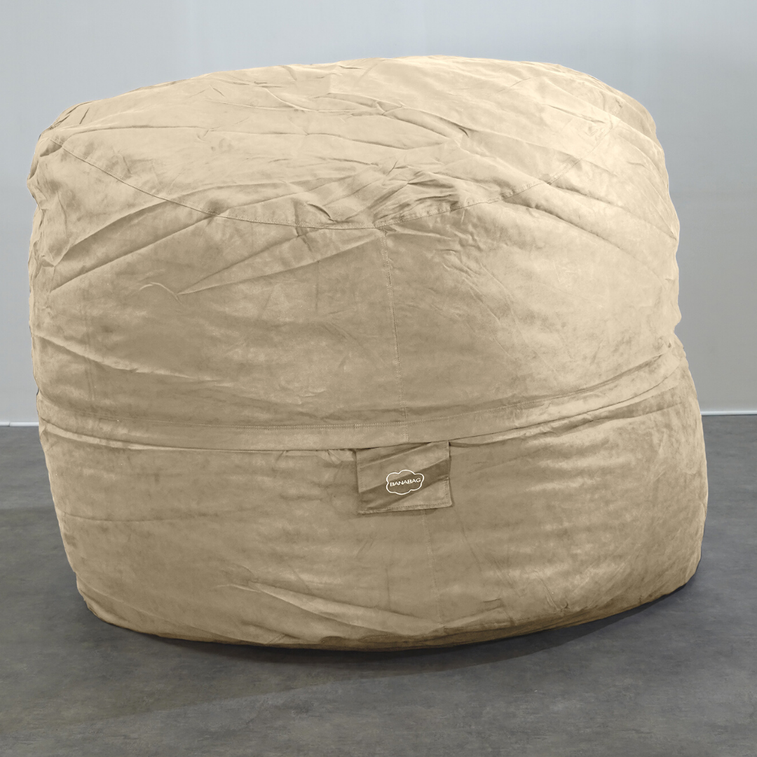 Housse Seule Pouf Géant Microsuède - 200 Cm - Banabag